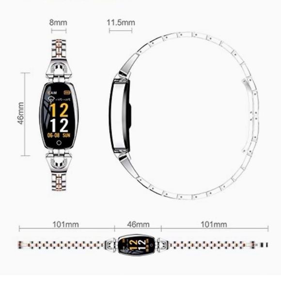 BNIB XXXDXDP Smart Watch bracelet monitors health, call alerts, take pictures - Picture 12 of 12